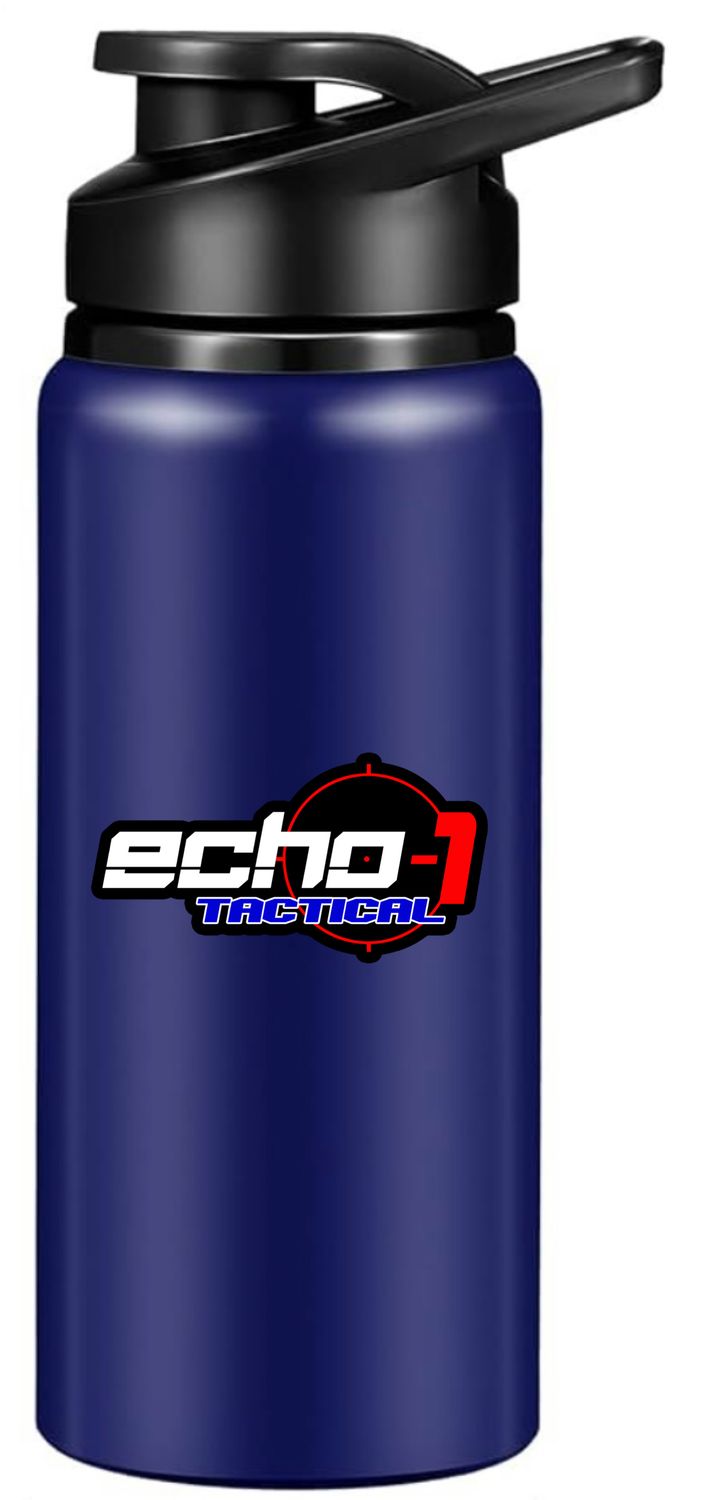 ECHO-1 20oz WATER BOTTLE BLUE