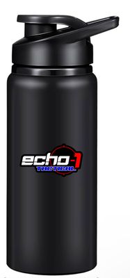 ECHO-1 20oz WATER BOTTLES BLACK