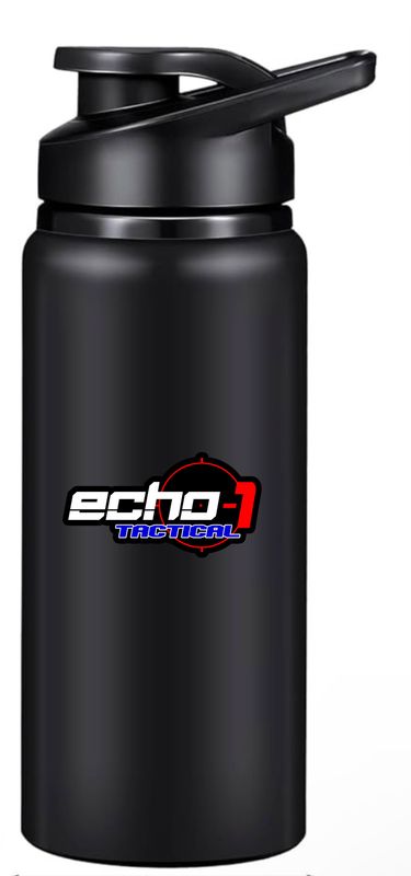 ECHO-1 20oz WATER BOTTLES BLACK