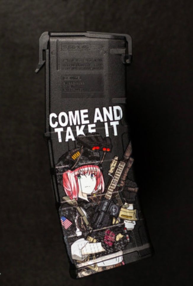 MAGPUL AR15 PMAG GEN M3 30RD COME AND TAKE IT ANIME