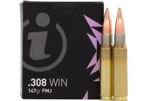 IGMAN 308 WIN M80 147GR 20RD FMJ BRASS