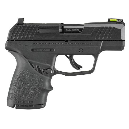 RUGER MAX 9 9MM 10+1 OR BLK W/HOGUE GRIP