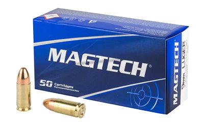 MAGTECH 9MM 115G BRASS 50RD FMJ