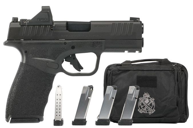 SPRINGFIELD HELLCAT PRO WITH GREEN DOT BUNDLE 17+1