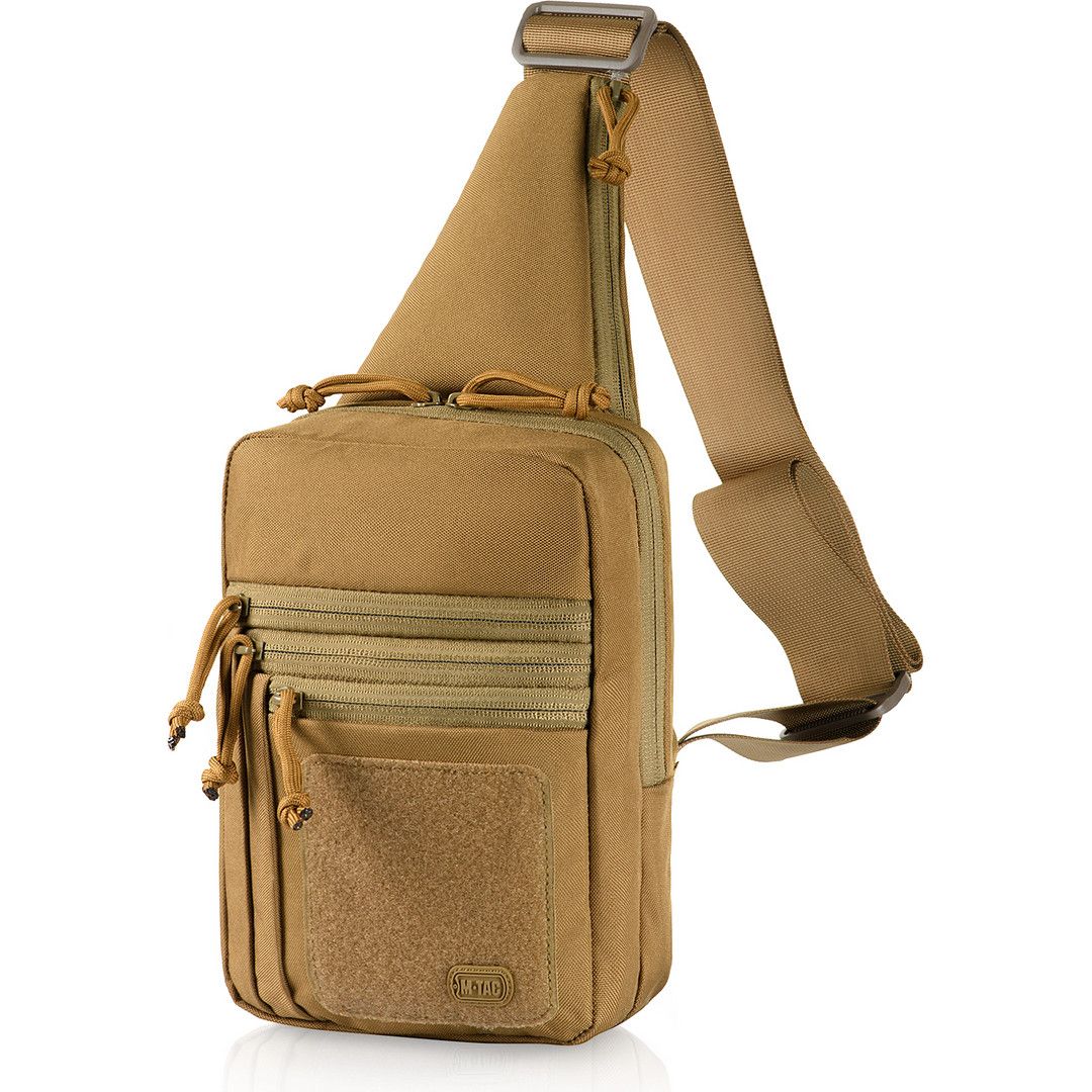 M TAC TACTICAL SHOULDER CHEST PACK SLING FDE  RT