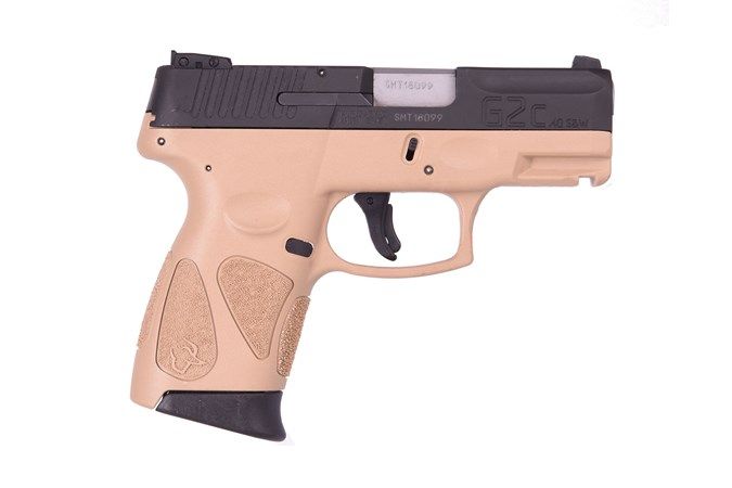 TAURUS G2C 40SW 10+1 BLK/FDE