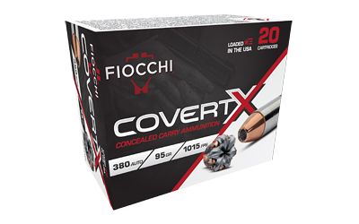 FIOCCHI 380 AUTO COVERT X 95G HP 20RDS