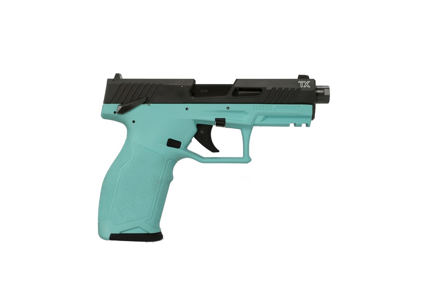 TAURUS TX22 22LR 22+1 BLK/CYN
