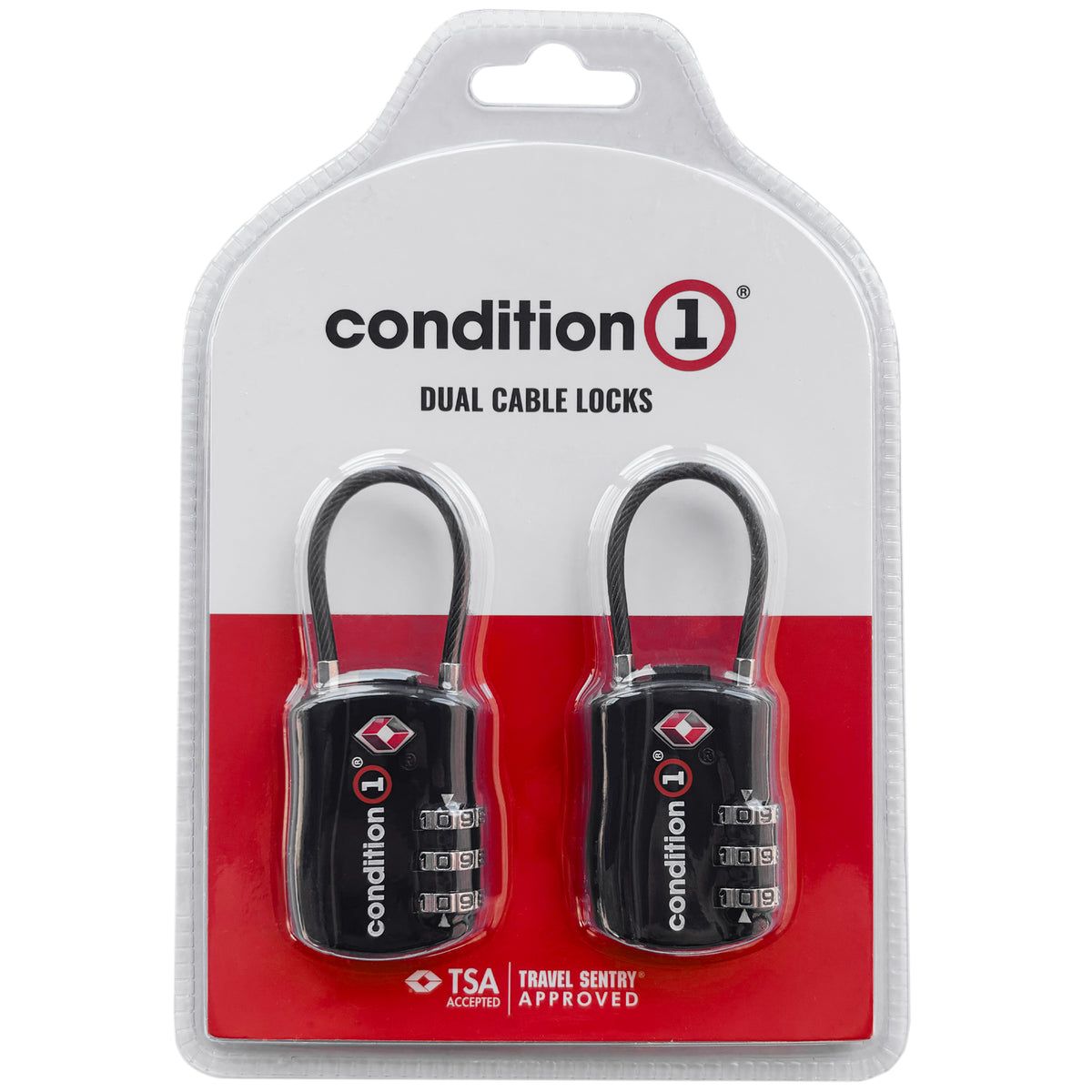 CONDITION 1 COMBO LOCKS 2 PACK