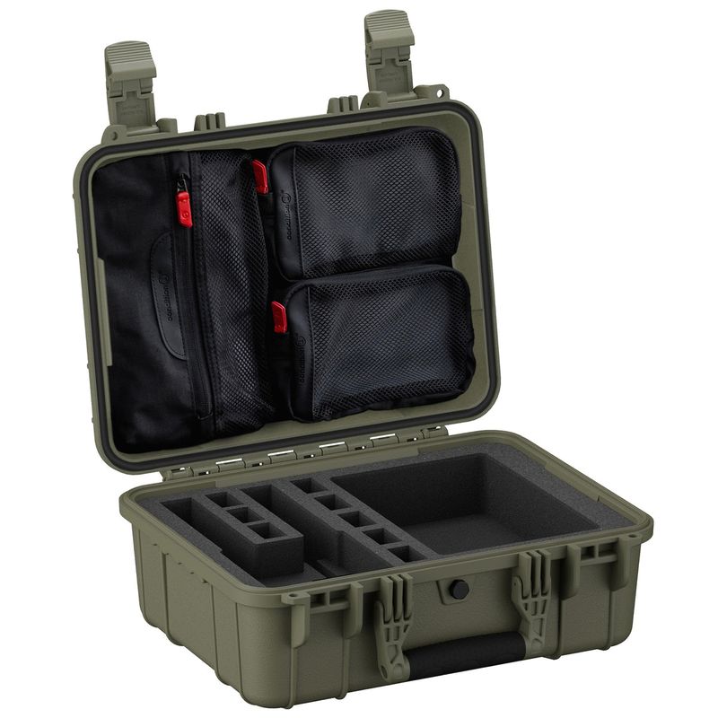 CONDITION 1 16" 2 PISTOL CASE #179 ODG  W/LID