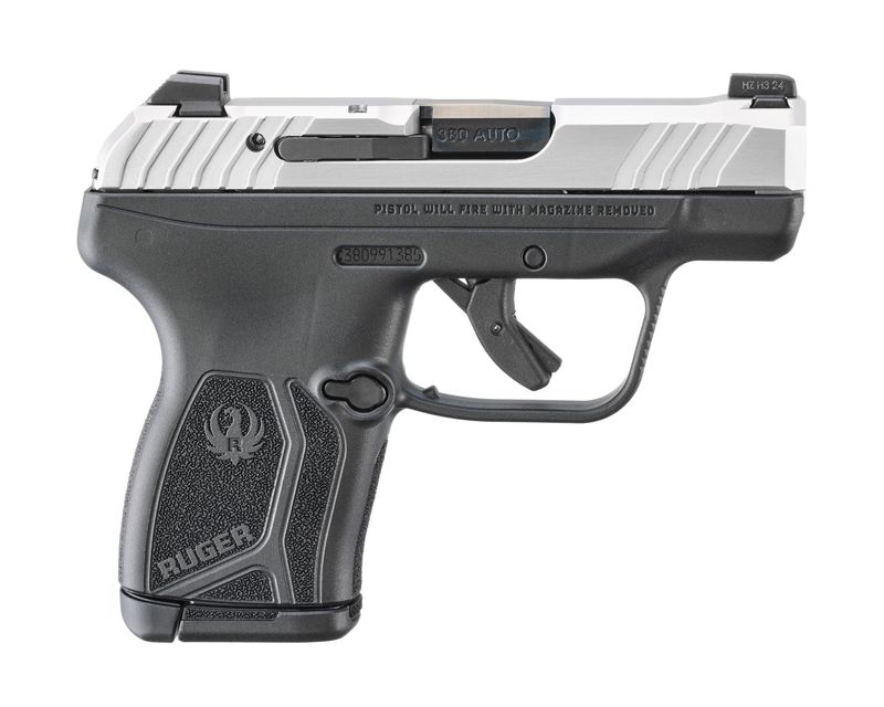 RUGER LCP MAX 380 ACP 10+1 SS/BLK