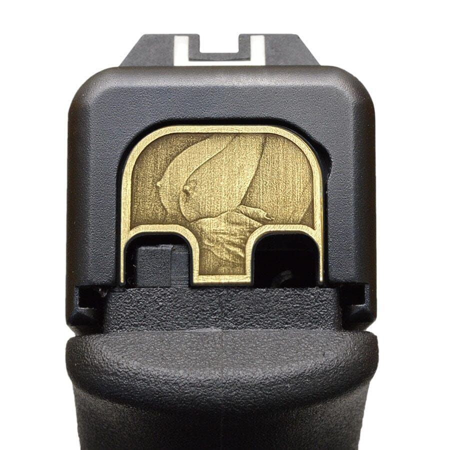 Milspin Knockers (Left Facing) 3D back plate for GLOCK pistols