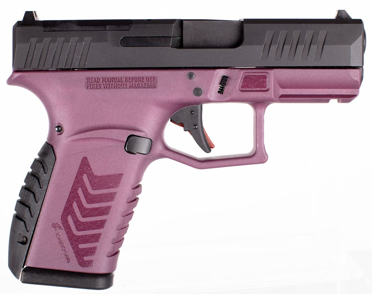 DERYA DY9Z 9MM 15+1 OR BLK/CHERRY