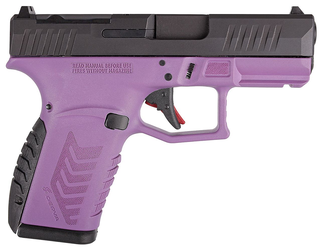 DERYA DY9Z 9MM 15+1 OR BLK/PURPLE