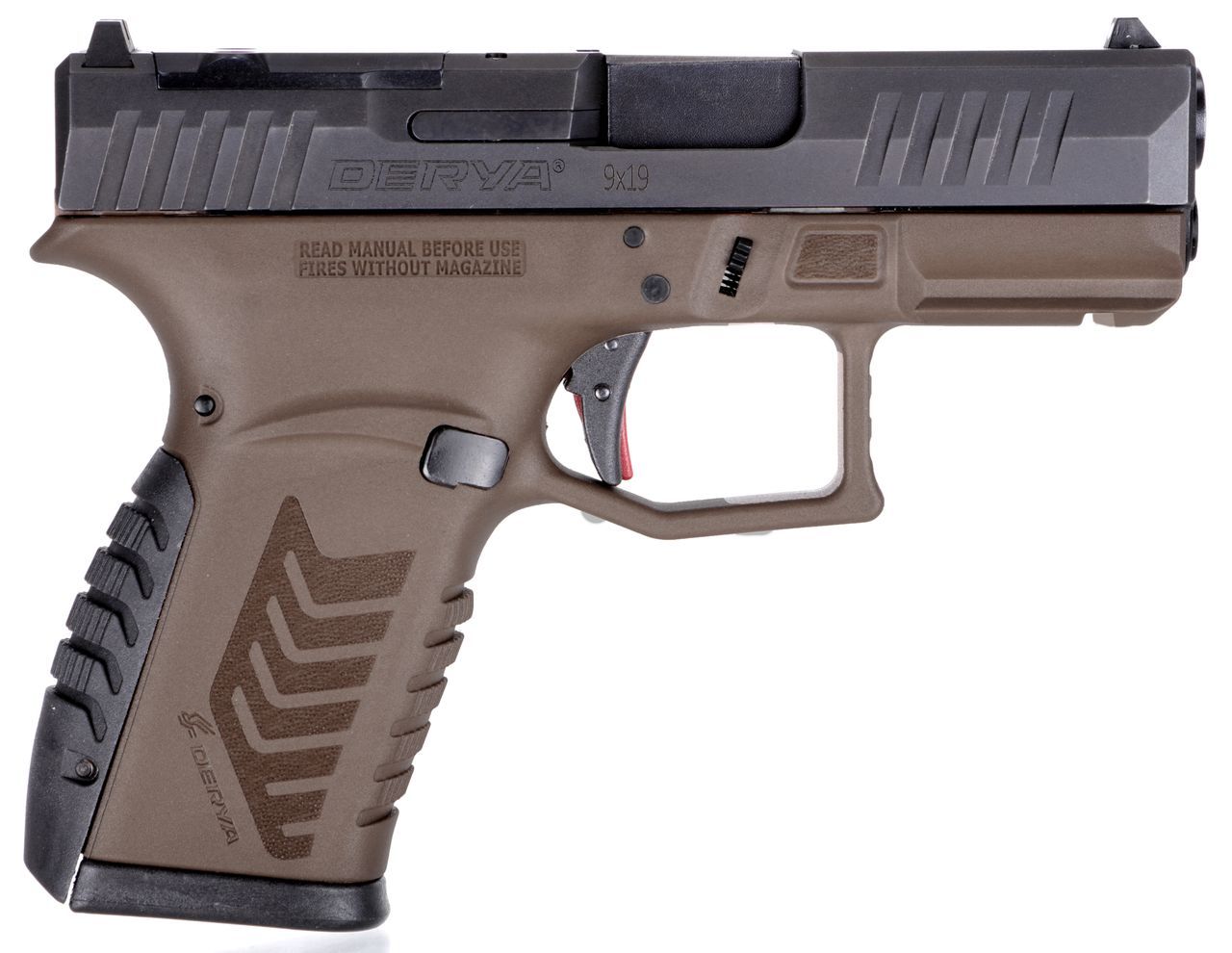 DERYA DY9Z 9MM 15+1 OR BLK/BRONZE