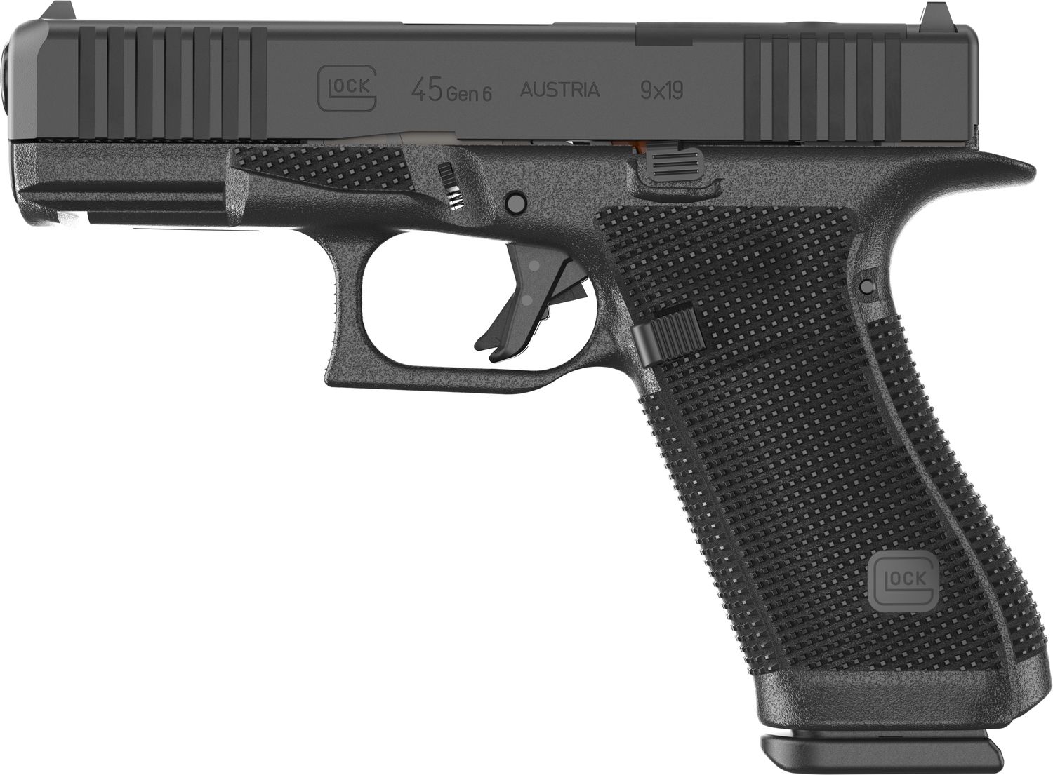 GLOCK 45 GEN 6 9MM 17+1 MOS