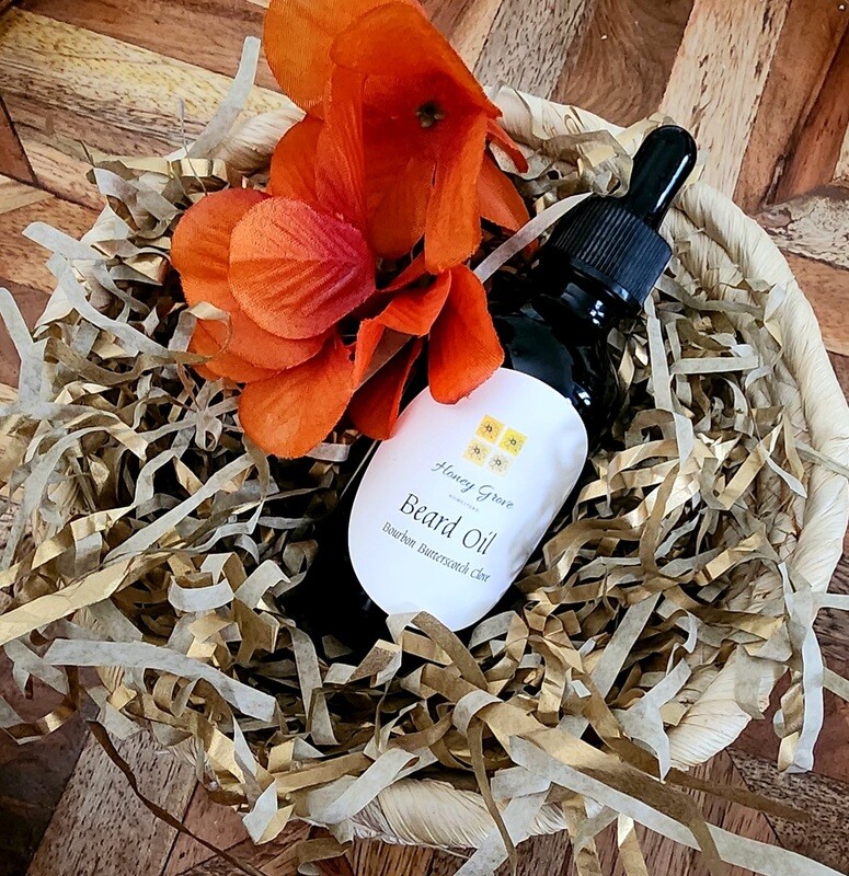 Bourbon Butterscotch Clove Beard Oil