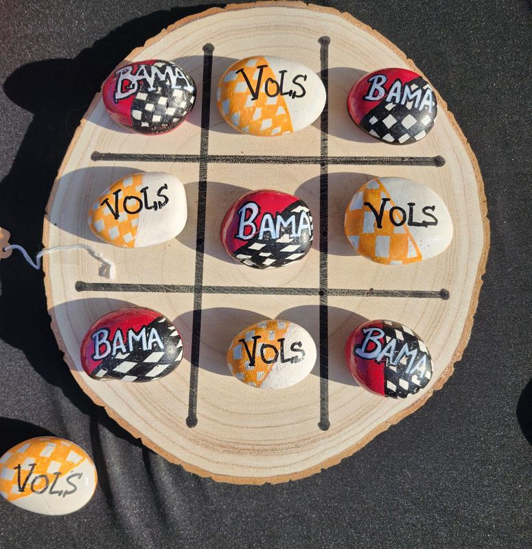 Stones Throw Tic-tac-toe