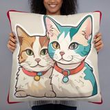 &quot;Purrfectly Plush Cat Companions&quot;  Basic Pillow