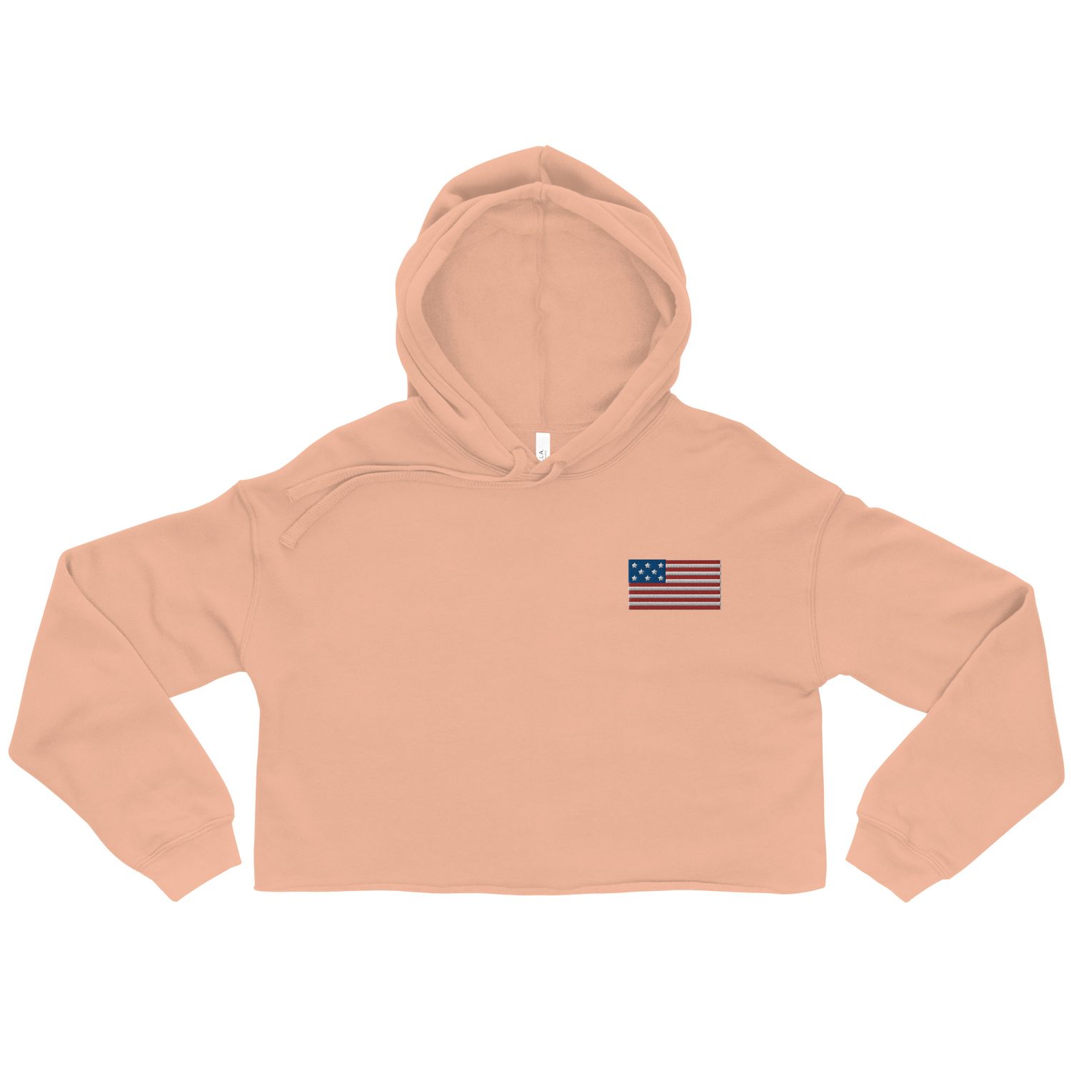 American Girl Crop Hoodie