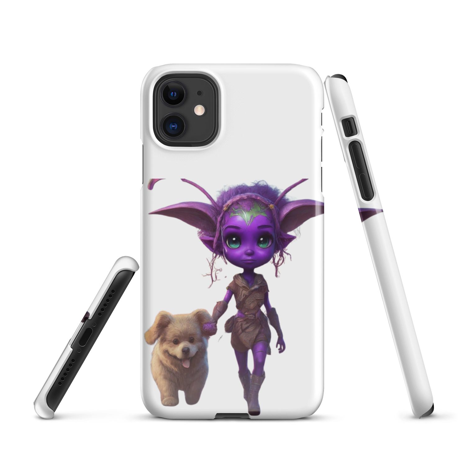 &quot; Purple Girl&quot; Snap case for iPhone®