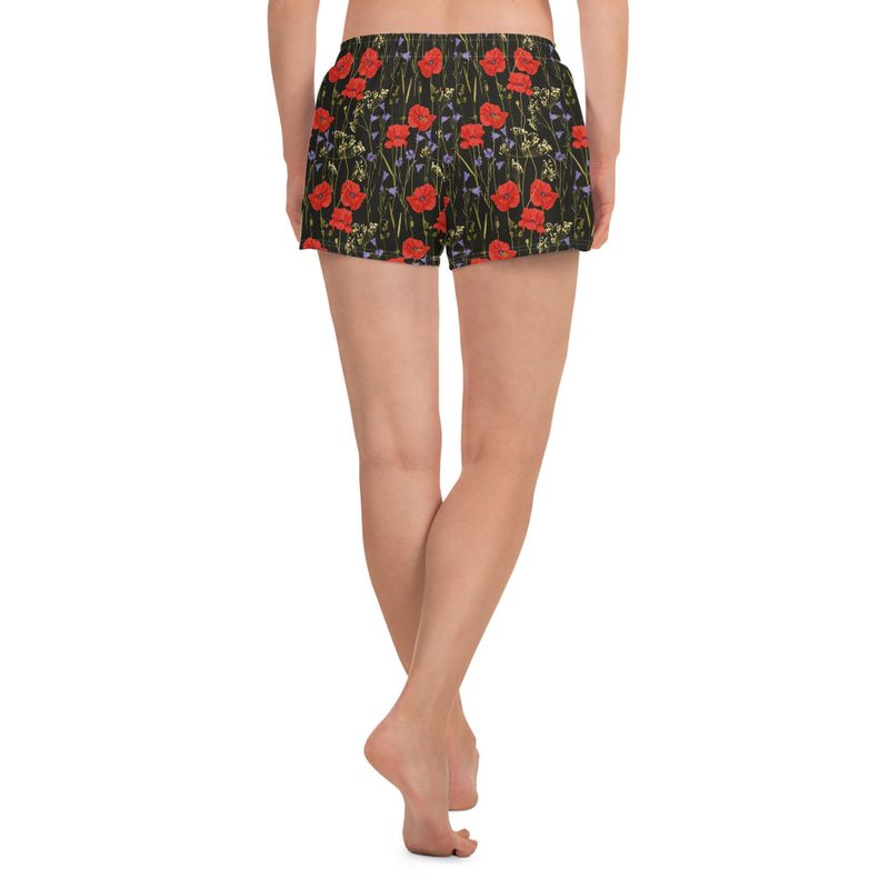 Geometric print - HM  Simi Design  Women’s Recycled Athletic Shorts