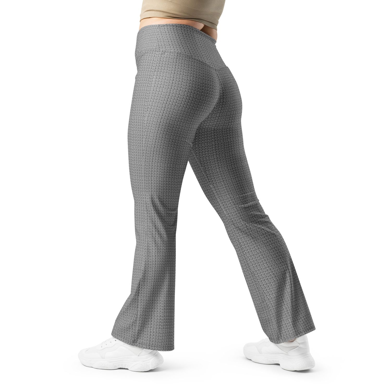 Muted Grayed Flare Leggings