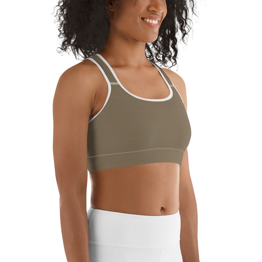 Muted Earthy Sports Bra