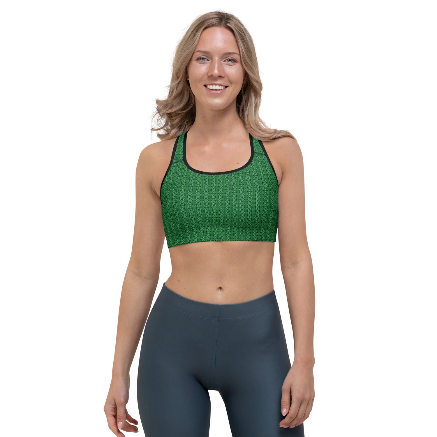 Emerald Green Sports Bra