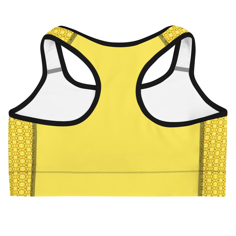 Lemon Yellow Sports Bra