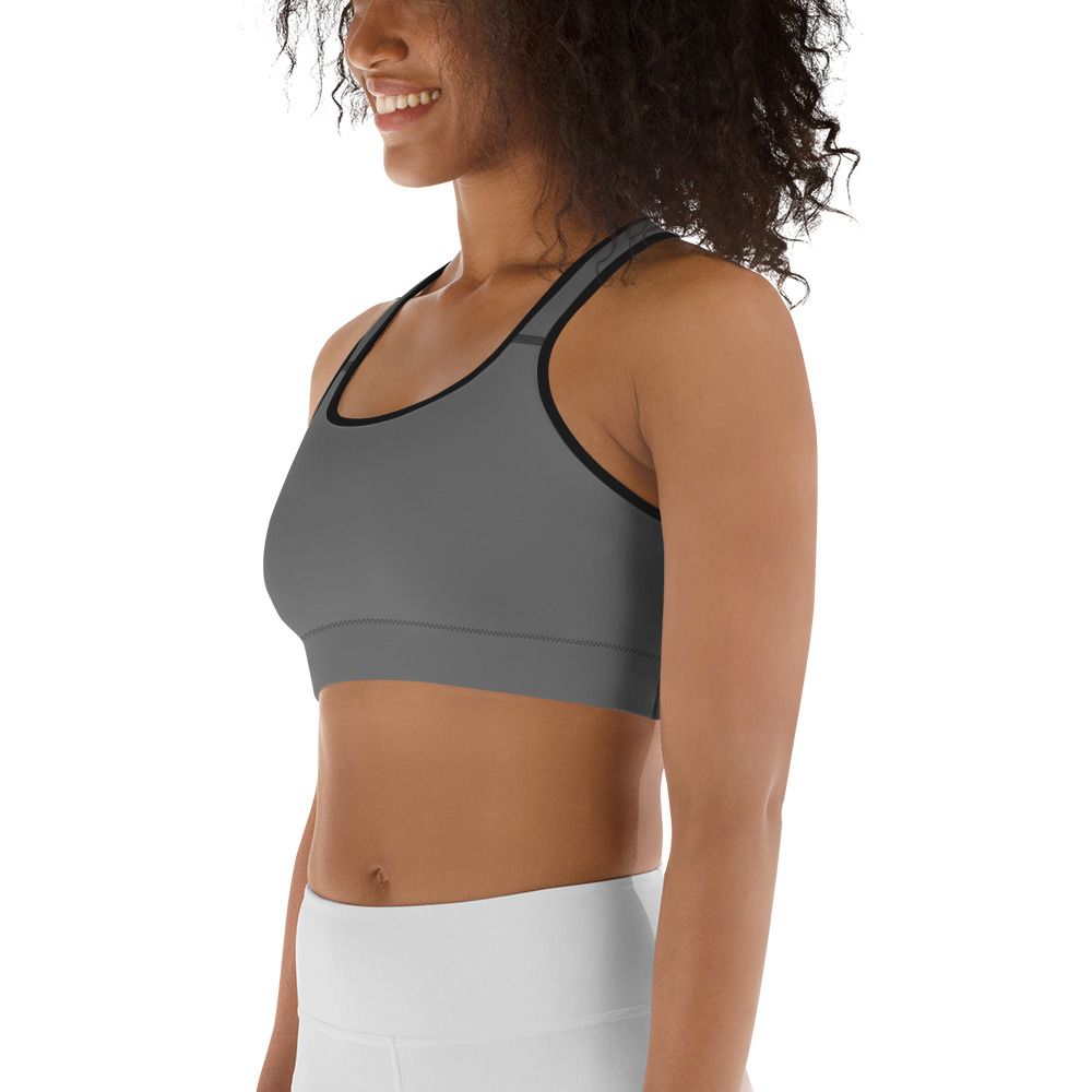 Classic Gray Sports Bra