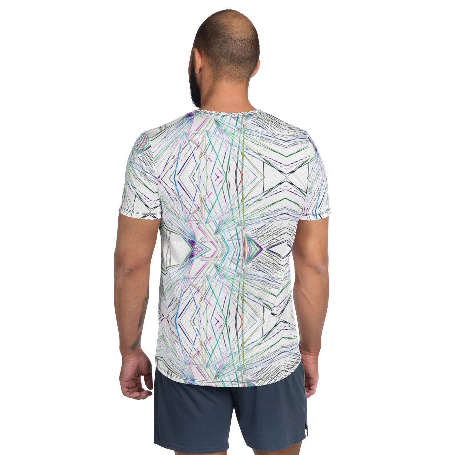 Athletic - All-Over Print Men&#39;s Sport T-Shirt