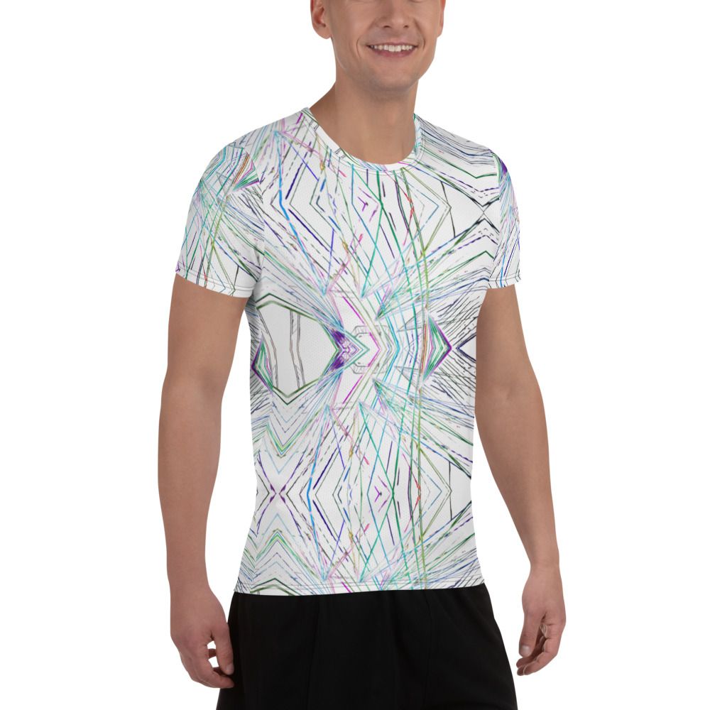 Athletic - All-Over Print Men&#39;s Sport T-Shirt