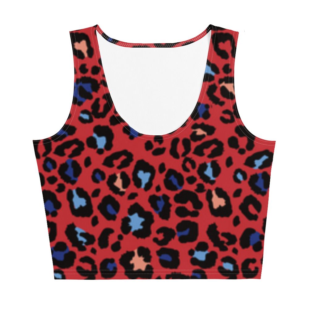 10 Animal Print Crop Top