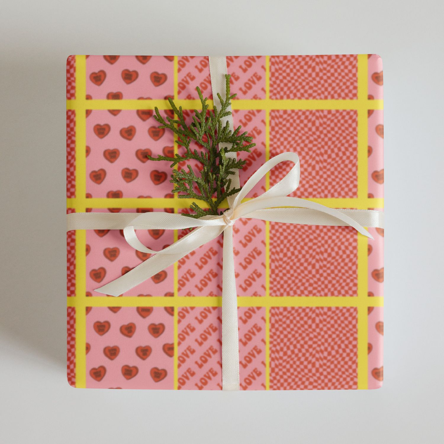 Three Premium Wrapping Paper Sheets