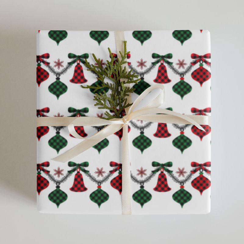 Three Premium Wrapping Paper Sheets