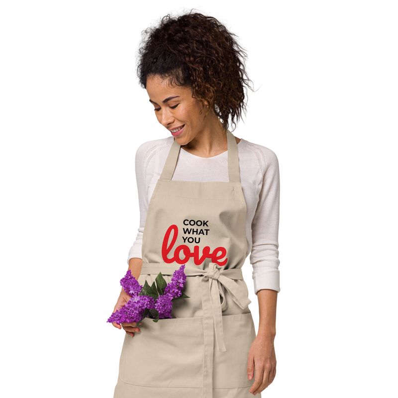 Organic Cotton Apron Print