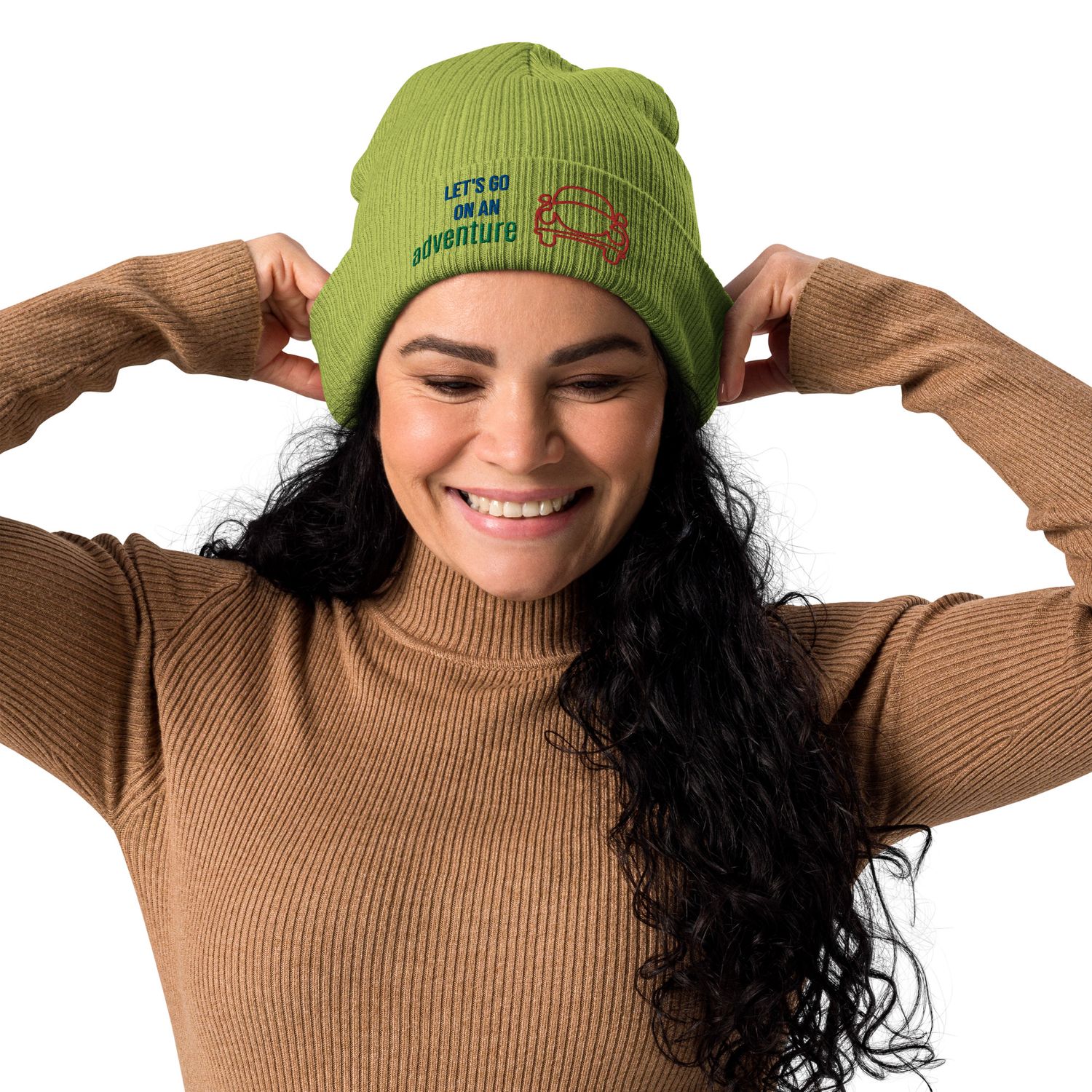 Organic Ribbed Beanie