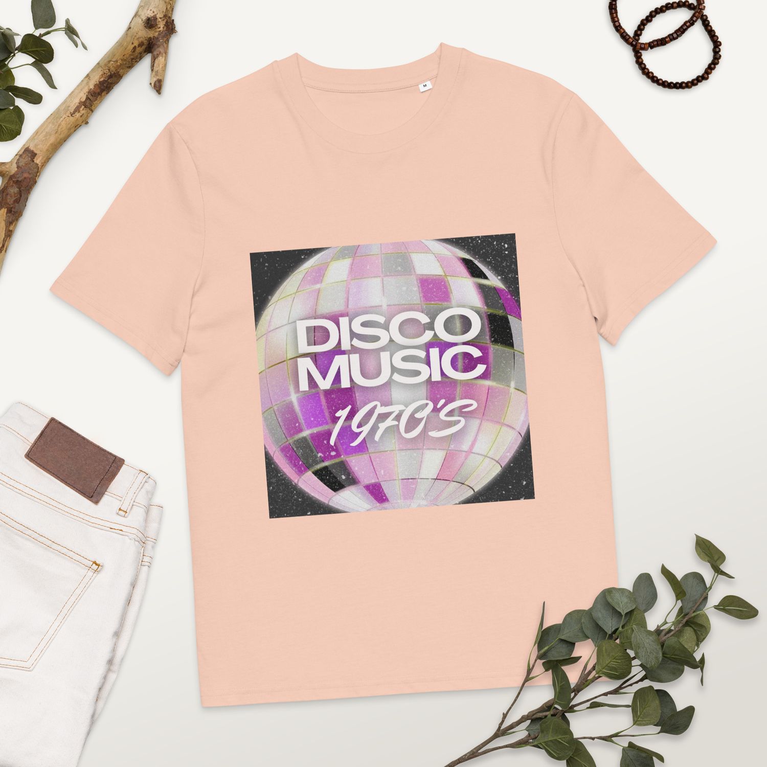 Disco 1970 Unisex Organic Cotton T-shirt