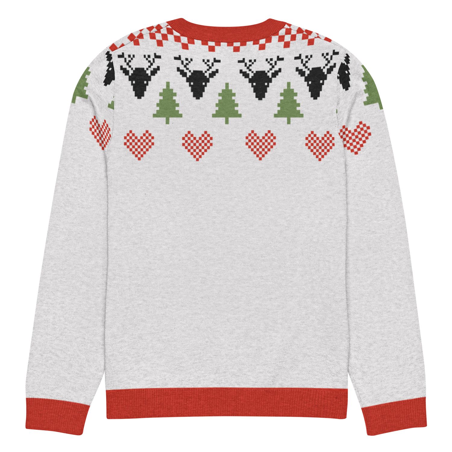 Christmas Knitted Crew Neck Sweater