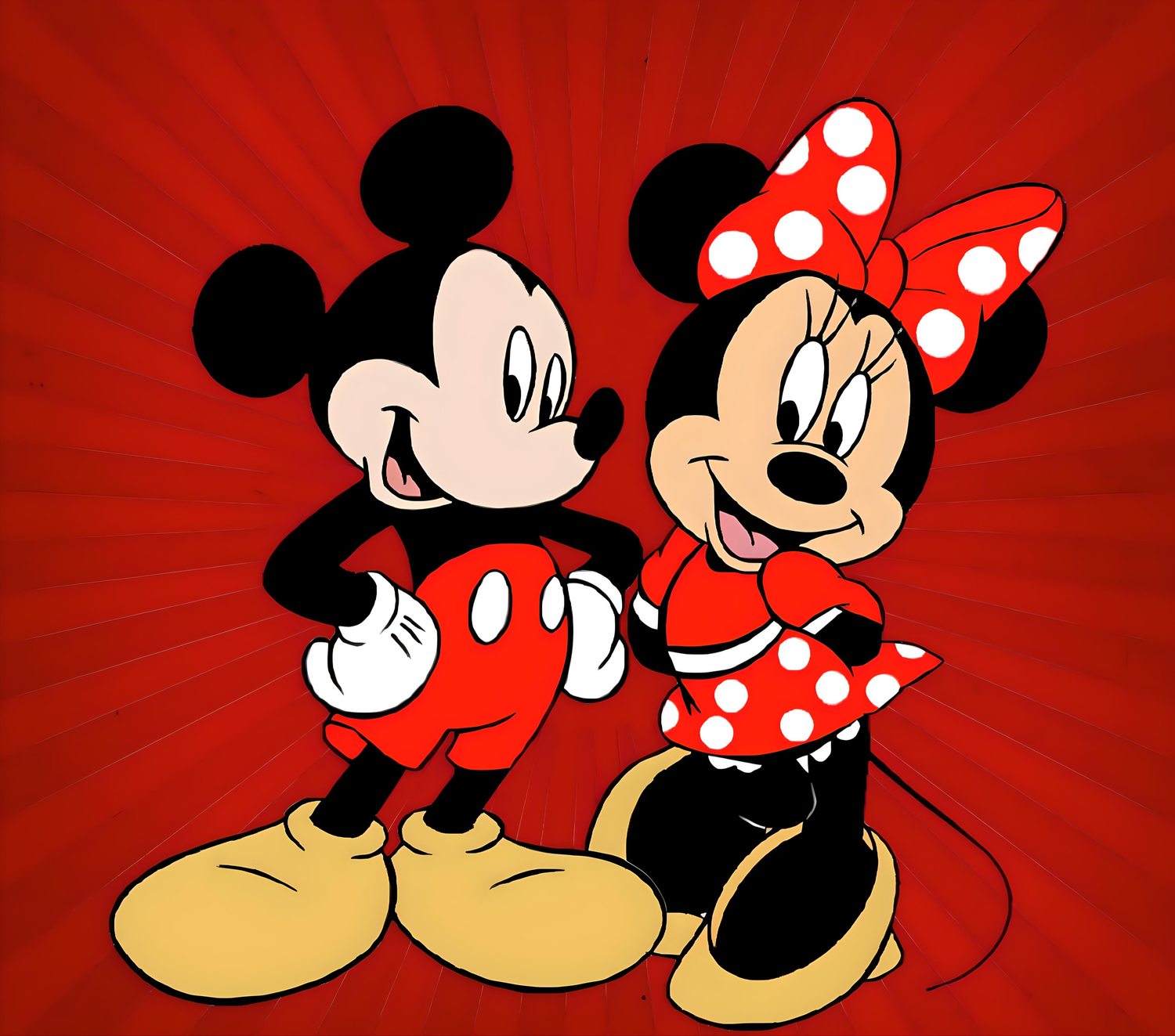 Mickey and Minnie