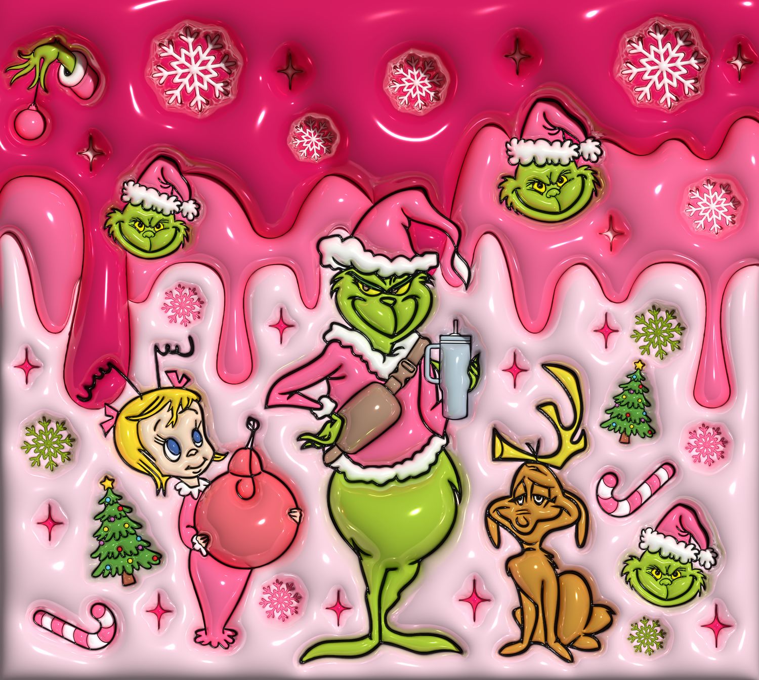 Grinch Pink