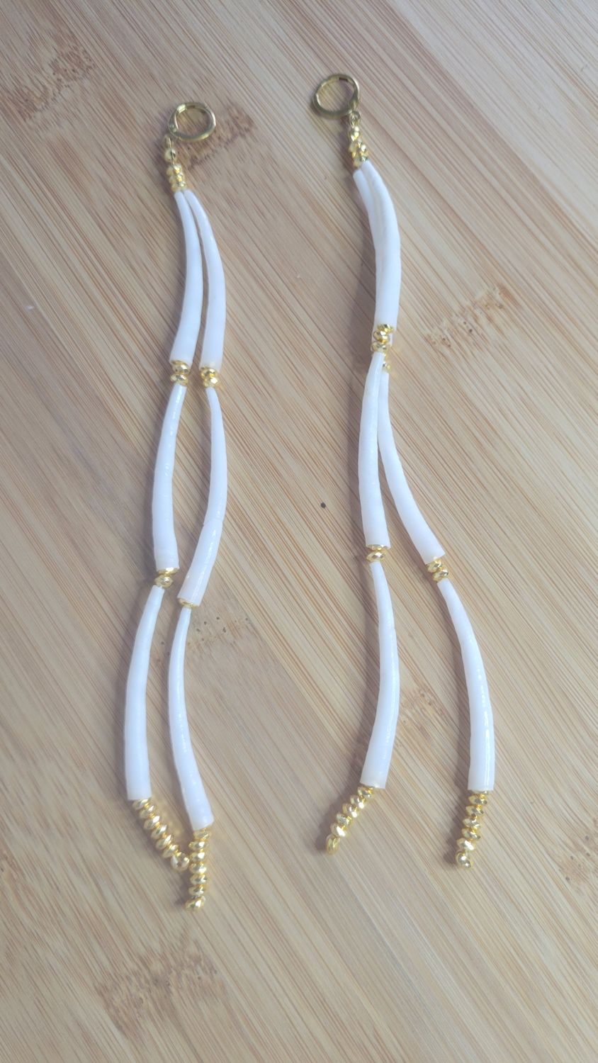 Gold and White