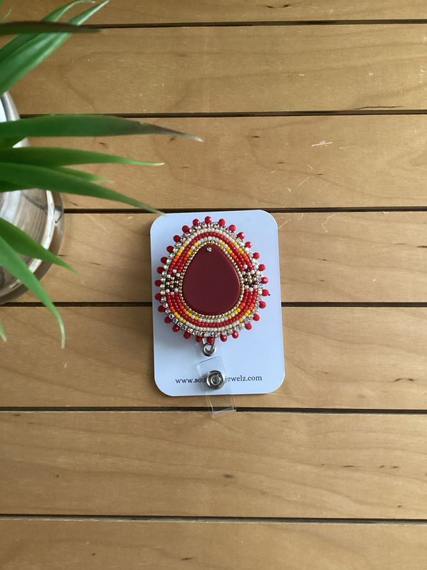Beaded Badge Reels