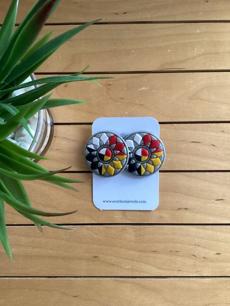 Silver Pinecone Medicine Wheel