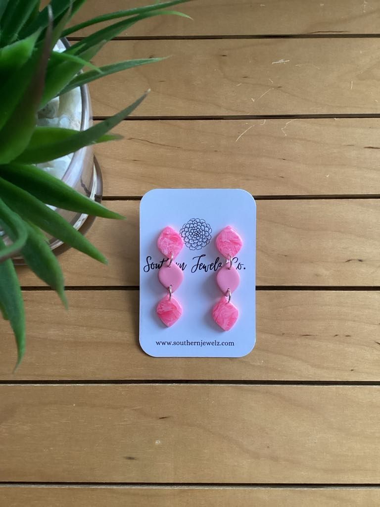 Pink Dangles