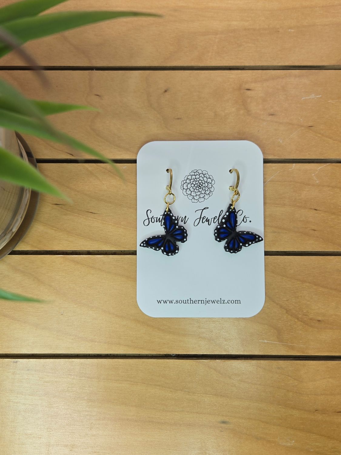 Blue Monarch Butterflies Small
