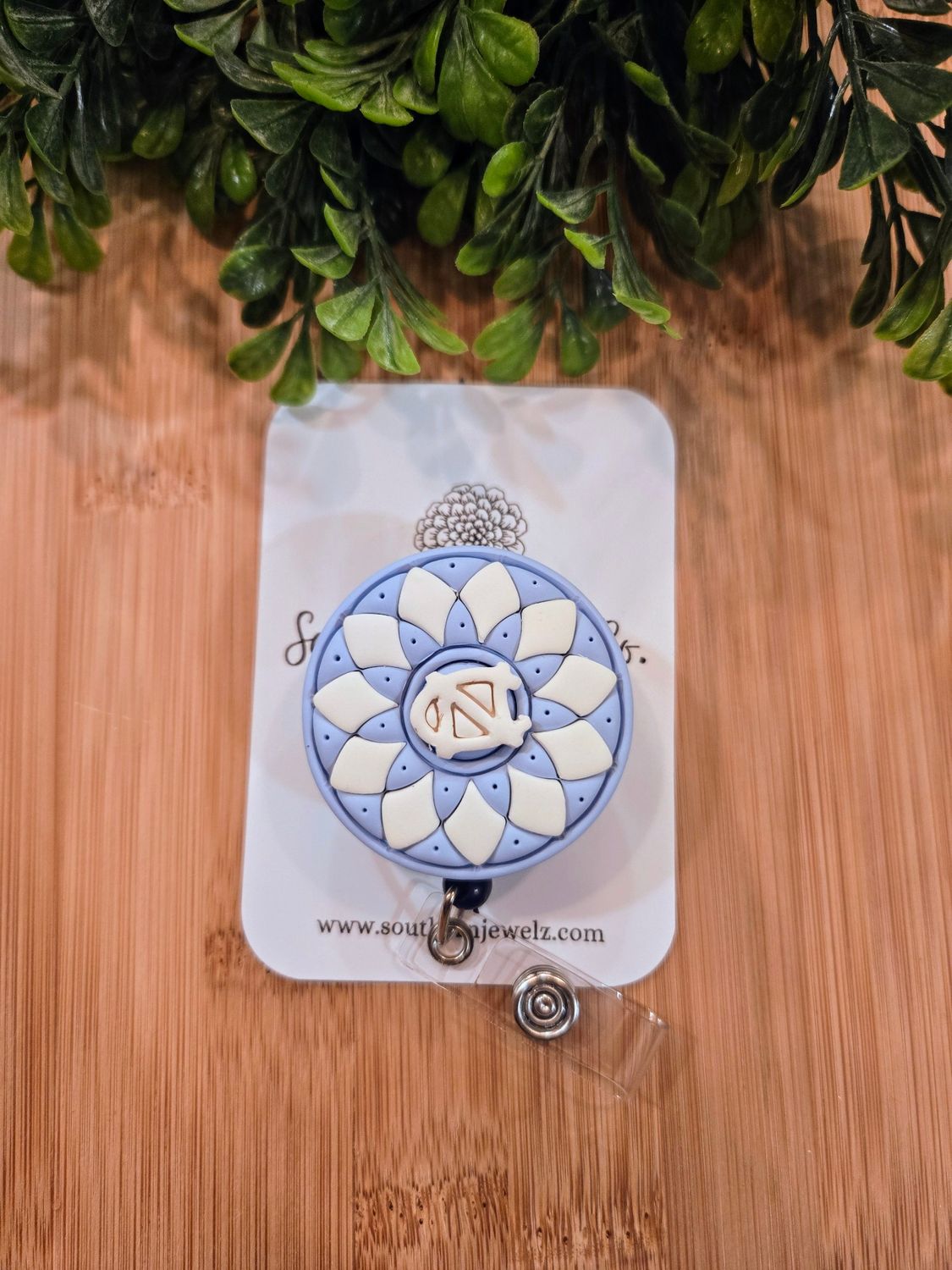 Pinecone Patchwork Tar Heel Badge ID 