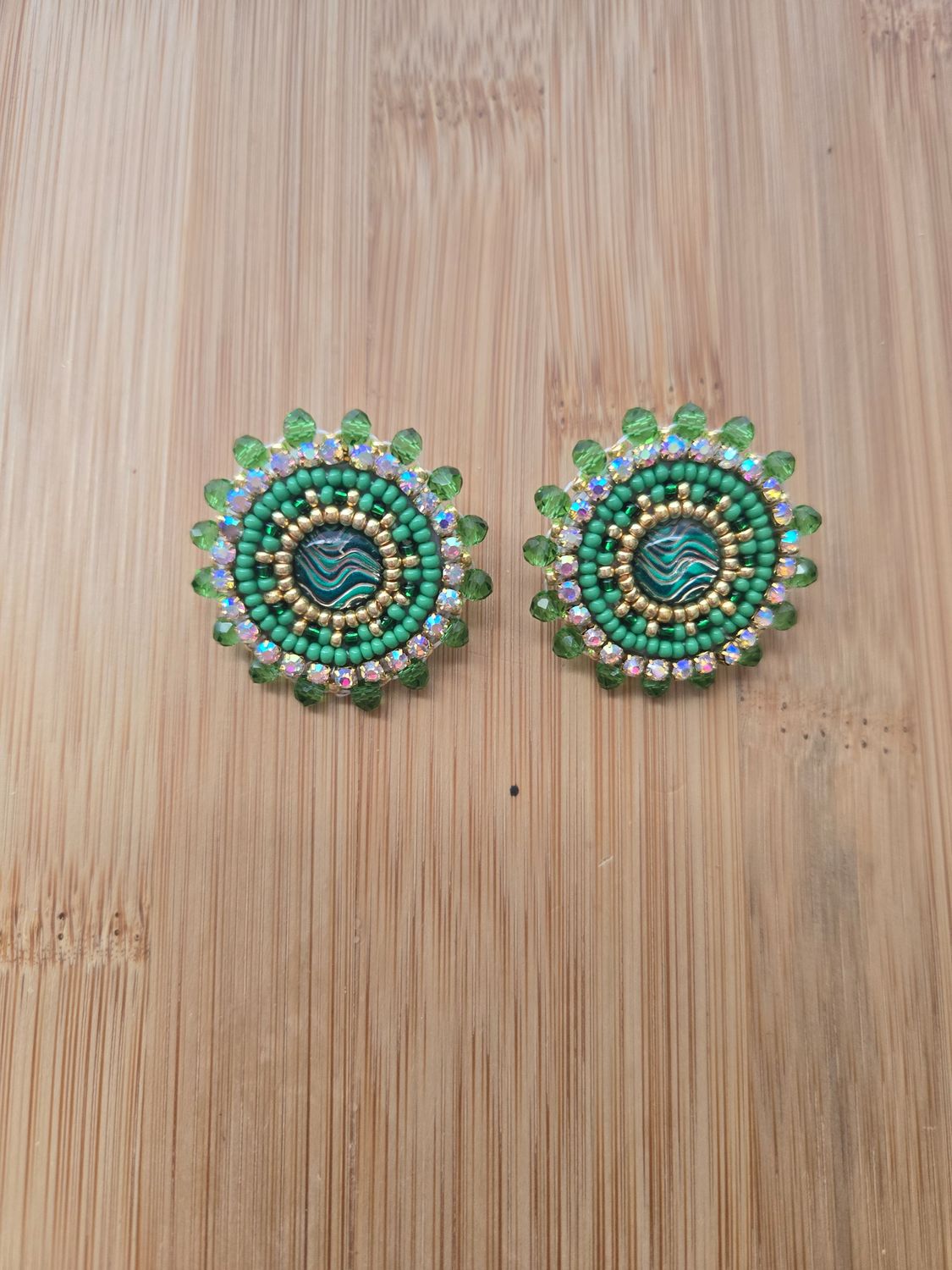 Emerald Studs