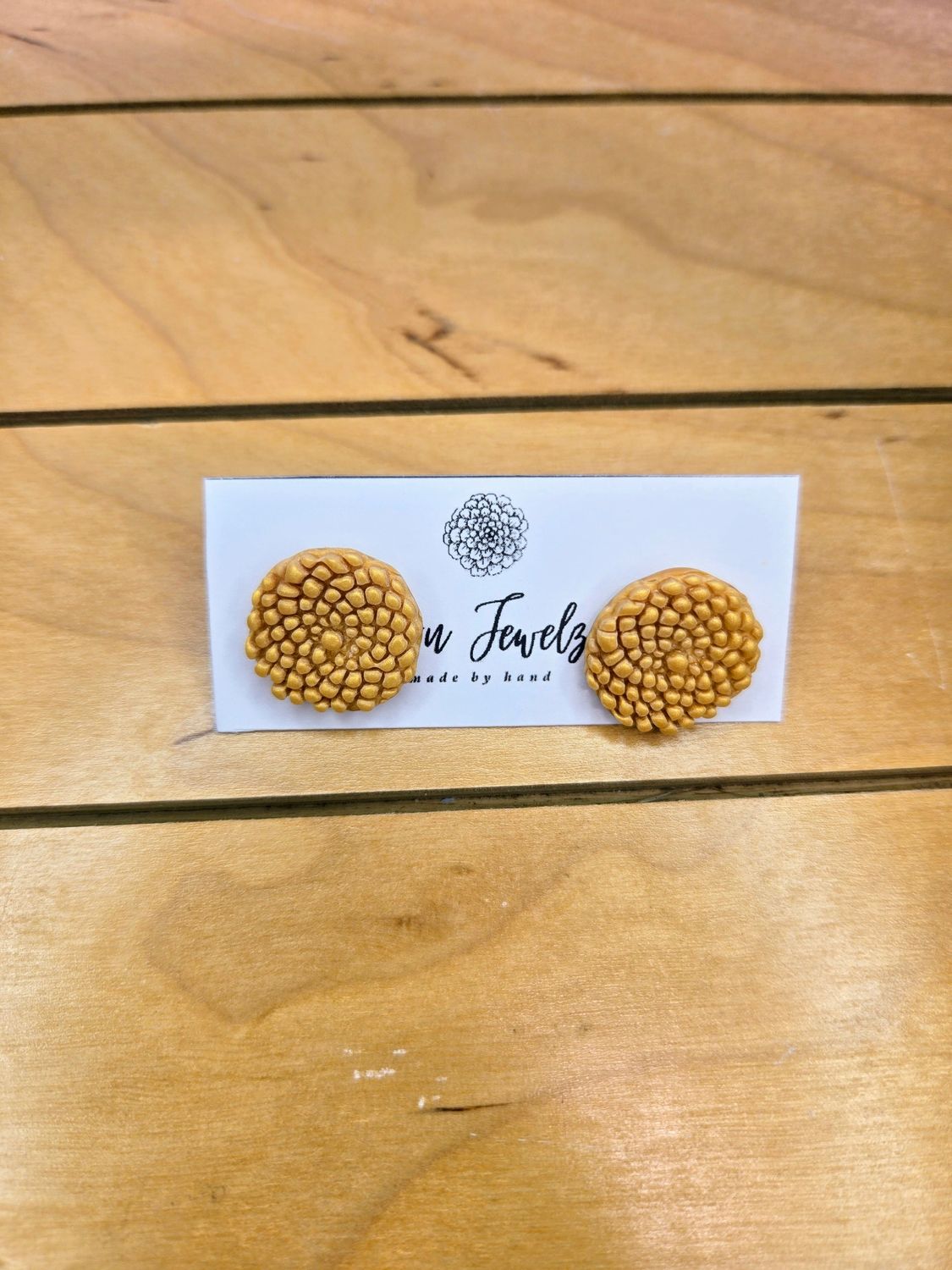 Lumbee Pinecone Mini Studs